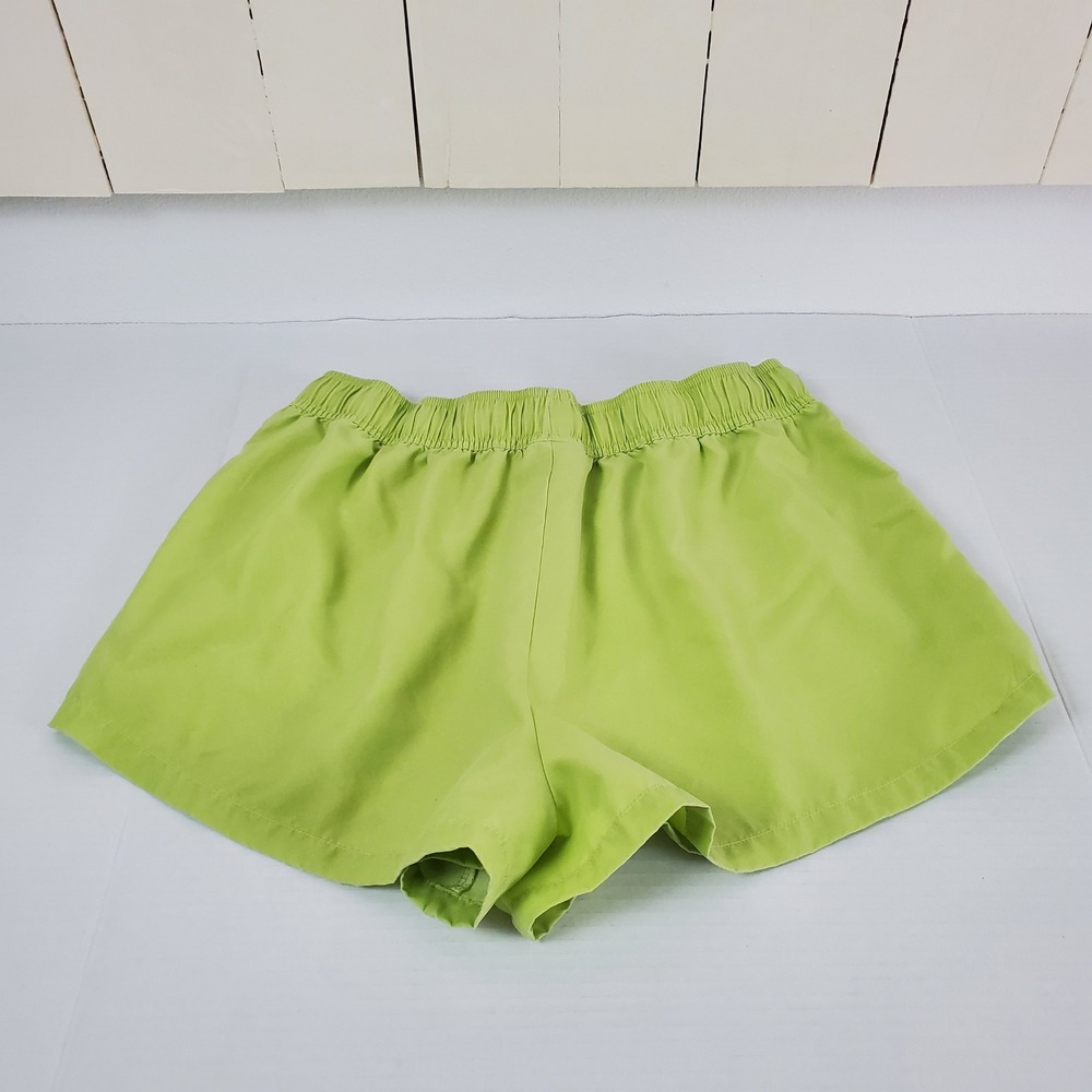 Roxy Boardies Lime Green Swim Board Shorts Womens Medium Drawstring Pockets - Picture 2 of 8